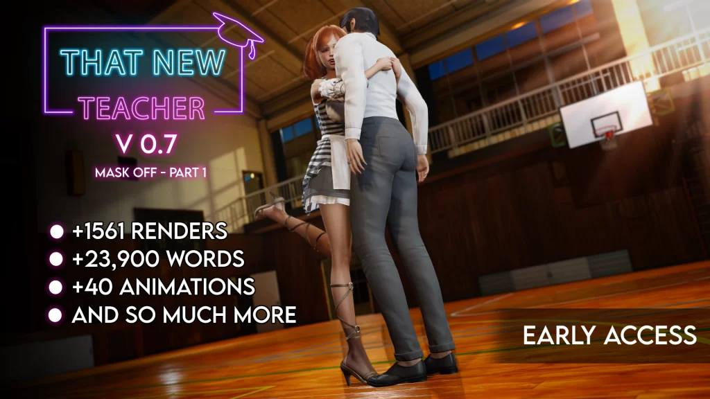 【安卓+PC】那位新老师/That New Teacher V0.7.0 官中版 + 全画廊 [更新/亚洲风SLG/动态] 【4.6G】-丝路游戏